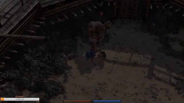 Exanima: огр - моменты. Бои. Арена. Ogre - moments. Режим the beast. 1. смотреть онлайн