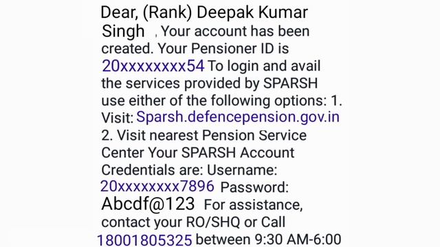 Defence Ex-servicemen Sparsh Portal Me User Id V Password Kaise Banay || Ex-servicemen Login Sparsh смотреть онлайн