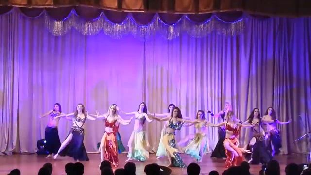 Шоу балет восточного танца "Diamant" рук. Анна Бобок 17.05.2014 смотреть онлайн