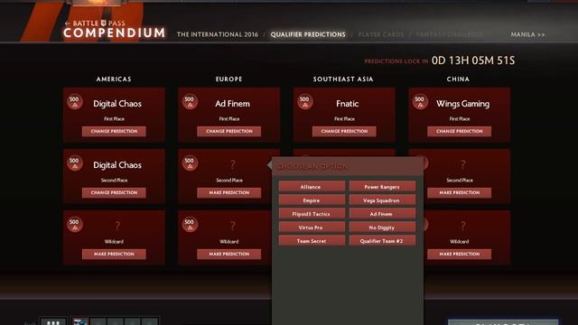 My Dota2 Regional Qualifiers Predictions смотреть онлайн