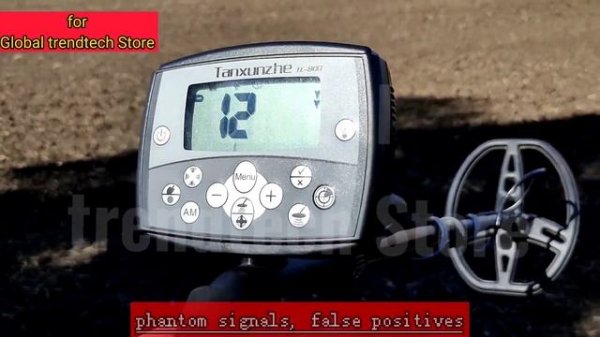Global trendtech Store Metal detector TC-800 18,75 kHz coil malfunction / TC-800 бракованная катушк