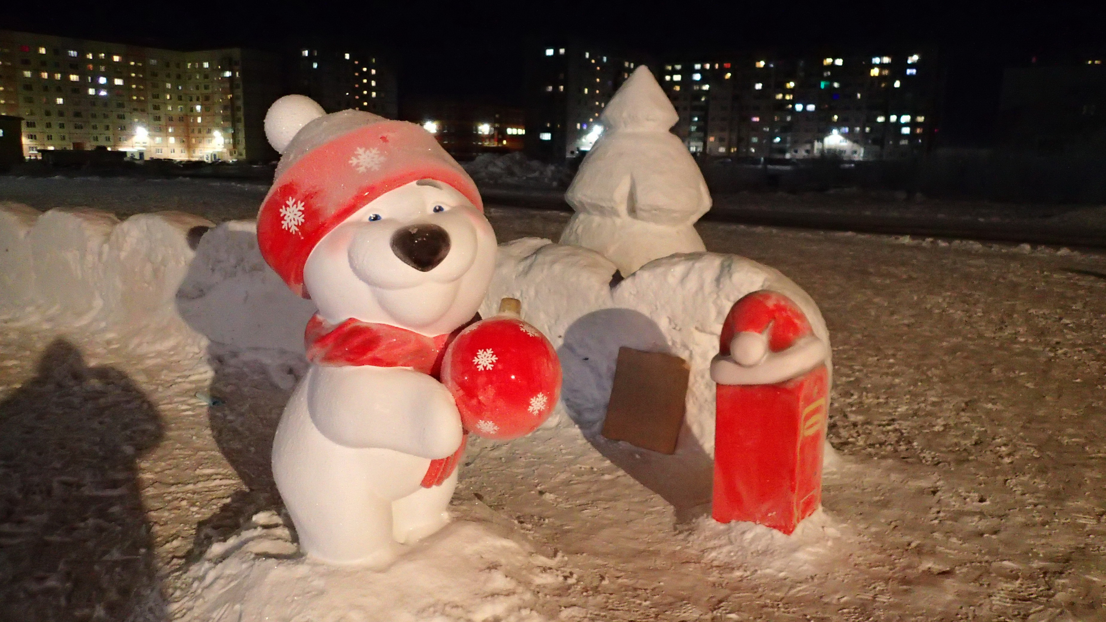 2023.12.27. Норильск. Оганер, зимний городок, новогоднее настроение и лучшая горка!!! смотреть онлайн