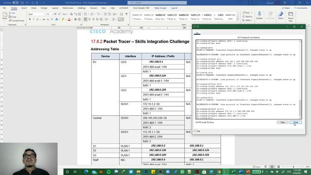 17.8.2 Packet Tracer – Skills Integration Challenge смотреть онлайн