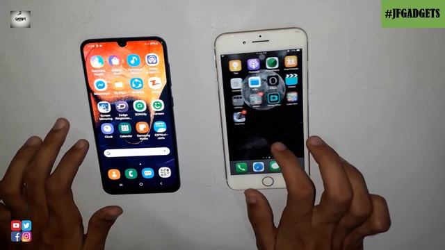 Samsung Galaxy A70 (2019) vs Apple iPhone 7 Plus Speed Test Comparison | Real Test - In 2019 смотреть онлайн