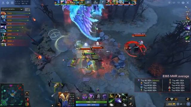 25 kills! Mikoto #4 SEA plays Riki!!! Dota 2 - 8365 Avg MMR смотреть онлайн