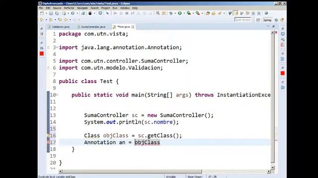 Java Avanzado Annotations I смотреть онлайн