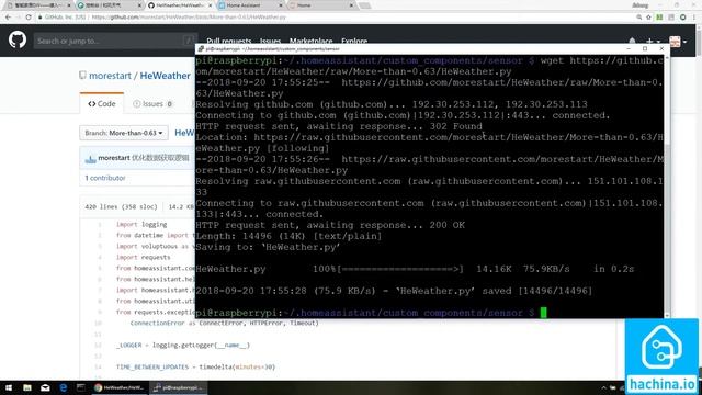 「已过期」02-5 组件接入基础篇：接入自定义组件——和风天气【HomeAssistant智能家居实战篇】 смотреть онлайн
