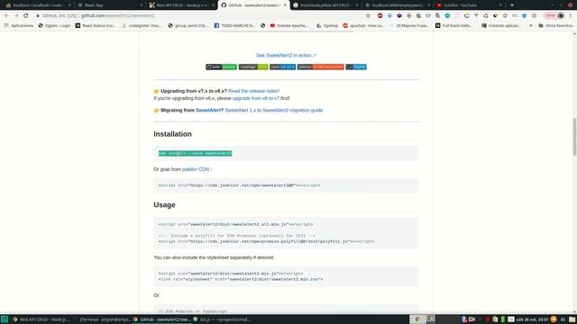 Rest API CRUD – Node.js + express + React.js + MySQL Part 7: Delete смотреть онлайн