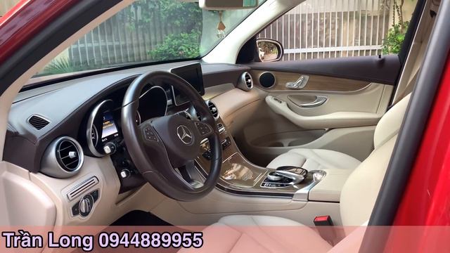 Tiết Kiệm Hơn 500 Triệu ! Mercedes Benz GLC 250 2018 Cực Mới , Màu đỏ , Nội Thất Kem | Trần Long