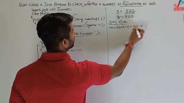 Palindrome Number Program in Java - In Hindi смотреть онлайн
