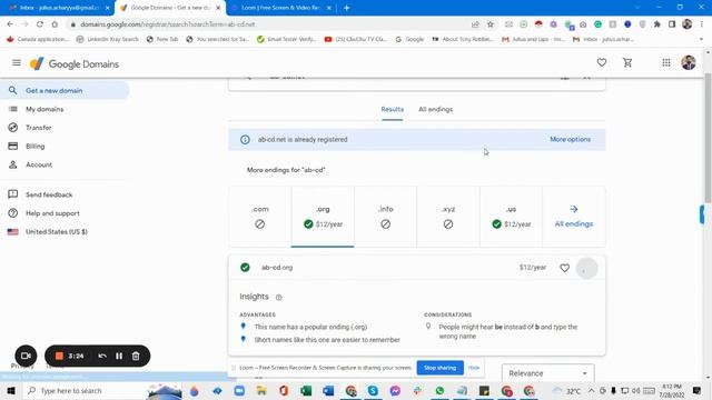 How to get a Google domain, Gsuite and delegate account access смотреть онлайн