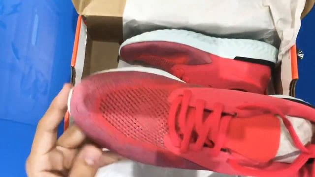 UNBOXING Nike odyssey react flyknit 2 running shoes смотреть онлайн