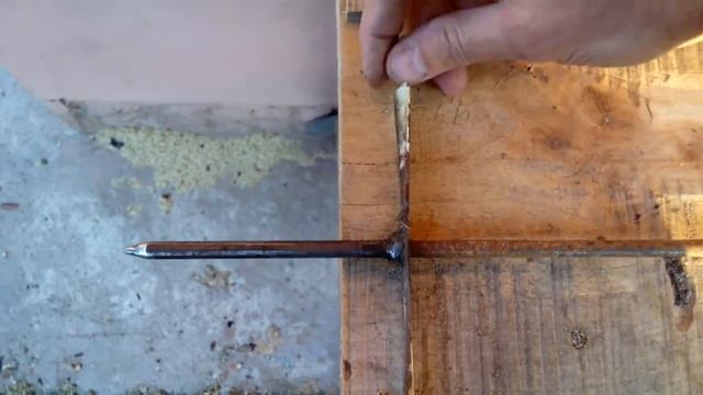 Как изготовить самодельный бур для столбов. Самодельный земляной бур смотреть онлайн