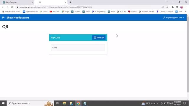 QR code in oracle apex смотреть онлайн
