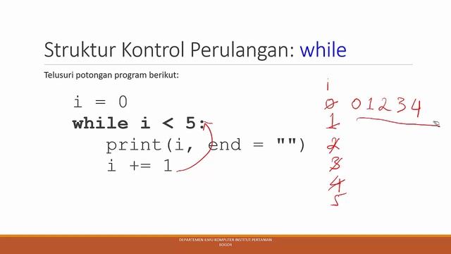 Python - Struktur Perulangan / Looping (While) смотреть онлайн