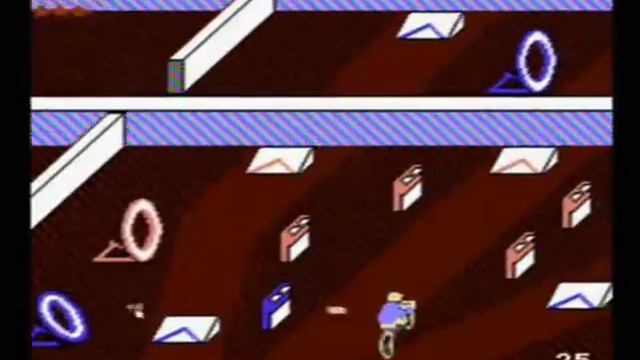 Paperboy - NES Gameplay смотреть онлайн