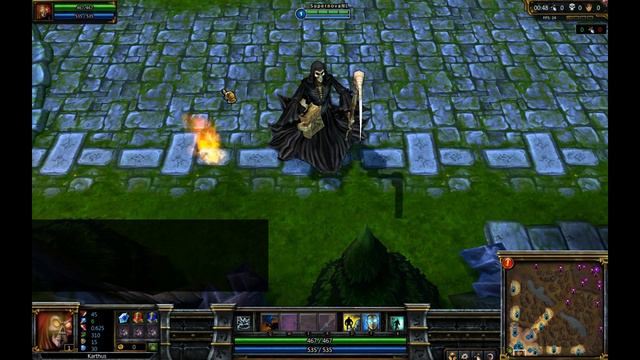 Karthus dances, jokes and taunts in League of Legends. смотреть онлайн