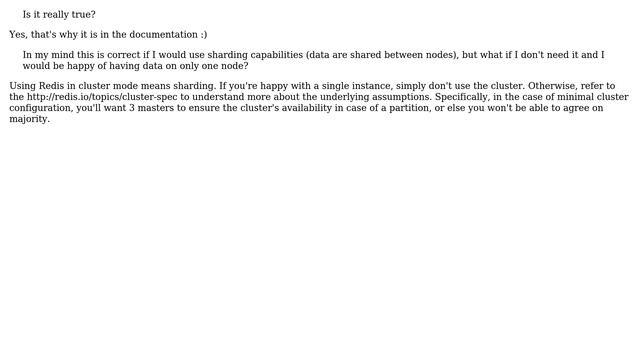 DevOps & SysAdmins: Redis cluster: 3 master nodes minimum? (4 Solutions!!) смотреть онлайн