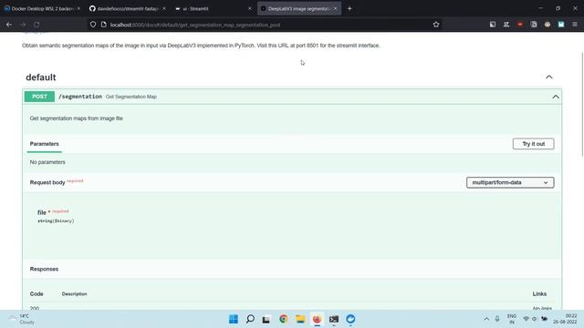 Docker on WSL2 | Debug a Stremlit FastApi project from Inside the container смотреть онлайн