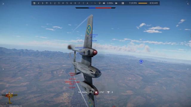Bomber turned into attack aicraft (War Thunder T18B-2 Air RB) смотреть онлайн