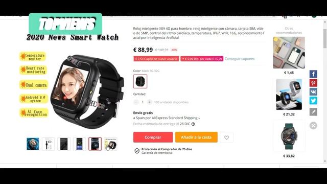 ?Top 5 Mejores Relojes inteligentes Aliexpress 2023 смотреть онлайн