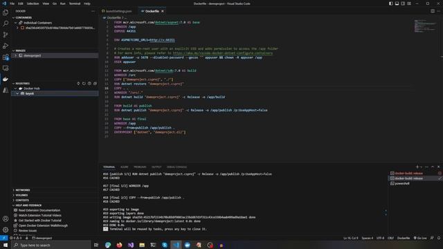 Connect to Docker app in VS Code from the web, then deploy to Azure + AWS. смотреть онлайн