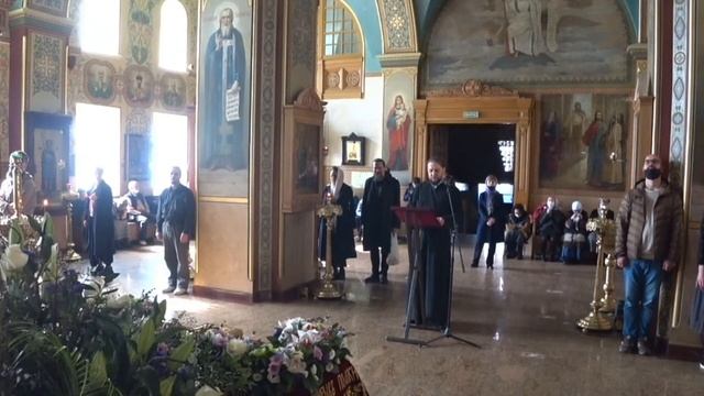 Великая субота, служба, Московское подворье Валаамского монастыря смотреть онлайн