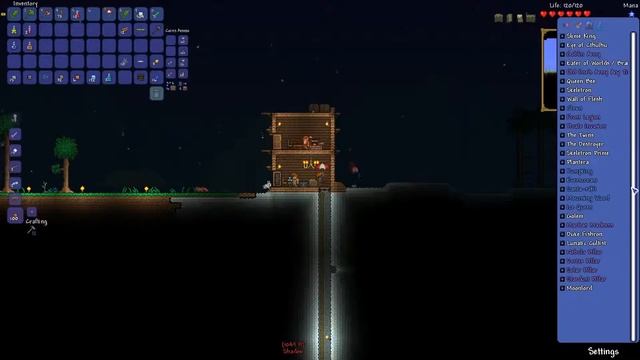 Terraria Expert Co-op #2 - The godly laugh... смотреть онлайн