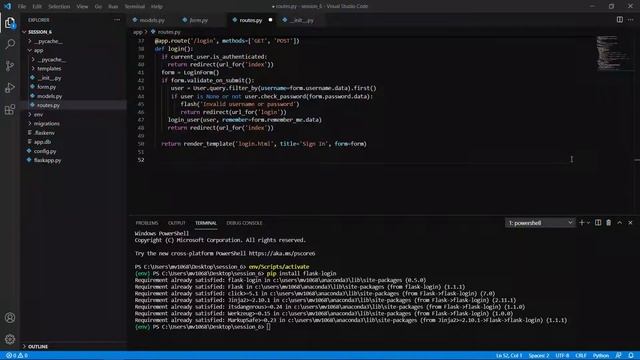 Flask Tutorial Session 6 смотреть онлайн