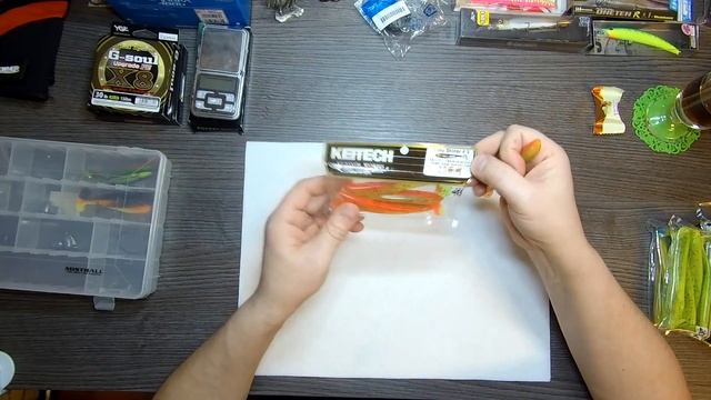 Силиконовые приманки KEITECH и SAWAMURA! смотреть онлайн
