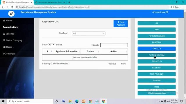 FREE Recruitment Management System (PHP) || #php #programming #coding #sourcecode #phpmysql смотреть онлайн