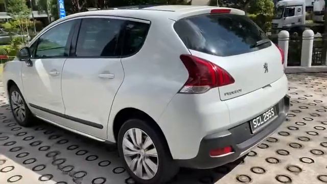 Peugeot 3008 diesel pearl white automatic 2015 used car Cyprus смотреть онлайн