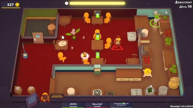 PlateUp - ПРОХОЖДЕНИЕ #8 С ПОМИДОРКОЙ ПОЛУЧИЛИ ФРАНШИЗУ ФИНАЛ ИГРЫ ТРАНСГЕНДЕРНЫХ ДЕВУШЕК смотреть онлайн