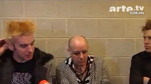 THE CURE - Interview with Simon Gallup, Porl Thompson & Jason Cooper ~ Arte.tv ~ 2008