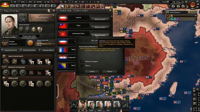 Switzerland destroys everyone with Swiss cheese and Swiss army knives in Hearts of Iron 4 смотреть онлайн