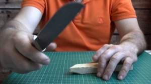 Нож в работе,сталь PGK. ТО Сергея Бурова. Первая серия.