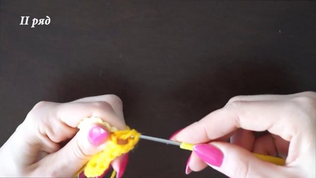 Простой шестиугольный мотив крючком / Simple crochet hexagon смотреть онлайн