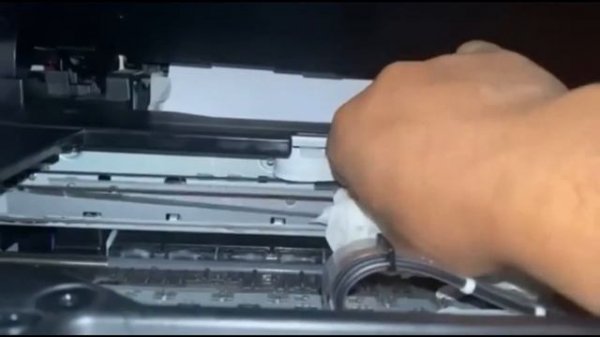 HOW TO FIX  CANON G3411 SHADOW PRINTING PROBLEM