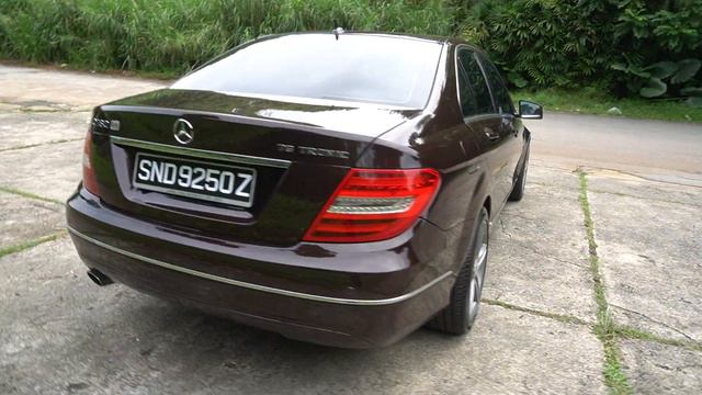 Mercedes benz C180 YOM 2012 -SND9250Z смотреть онлайн