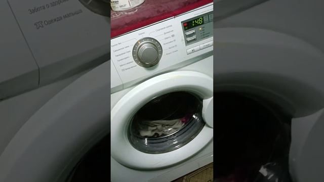 СТИРКА НА LG |ХЛОПОК ЭКО 40°/ Part 1