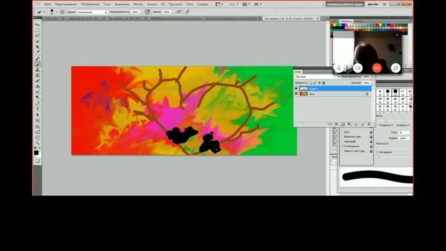 Урок с Ариной Тема: Инструмент Палец в программе Photoshop смотреть онлайн