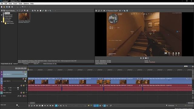 Как Монтировать Видео в Sony Vegas :: Монтаж Видео :: Sony Vegas Pro смотреть онлайн