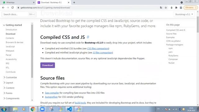 Summer Challenge || Section #6 || 2. Install Bootstrap смотреть онлайн