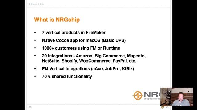 Vendor Session: NRG - Shipping with FileMaker | AutoEnter Live 2022 смотреть онлайн