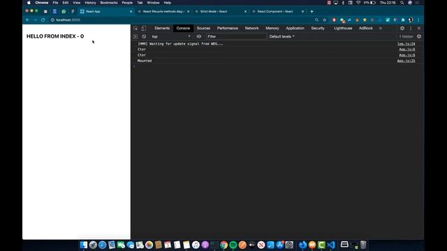 Part 3: React Component Lifecycle Methods смотреть онлайн