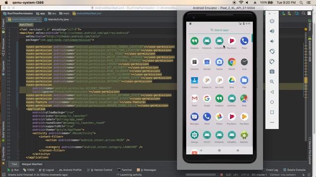 Multiple RunTime Request Permission In Android at once (Source Code) смотреть онлайн