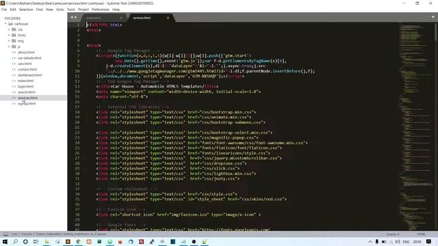 Python Django Project Based Course | 11A Implement template for about, services contact pages смотреть онлайн
