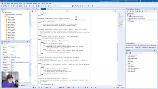 How to implement a DBCheckbox in DBGrid in Delphi!