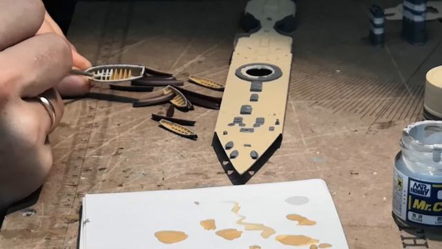 Дредноут Trumpeter 1/350 подробно.  Dettagliato Dreadnought 1/350. Dreadnought 1/350 In Detail.