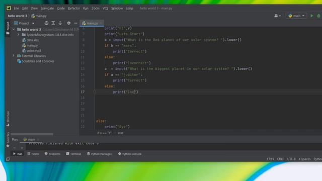 QUIZ GAME IN PYTHON|PYTHON IN TAMIL|LEARN WITH GIRI смотреть онлайн